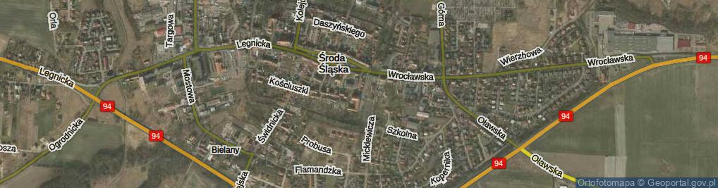 Zdjęcie satelitarne Skwer Zesłańców Sybiru skw.